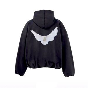 Yeezy x GAP x Balenciaga Dove Hoodie Black Small